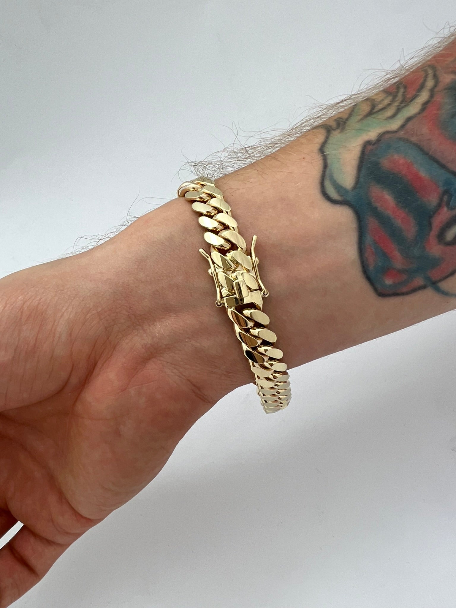 Bransoletka Cuban Link  10mm