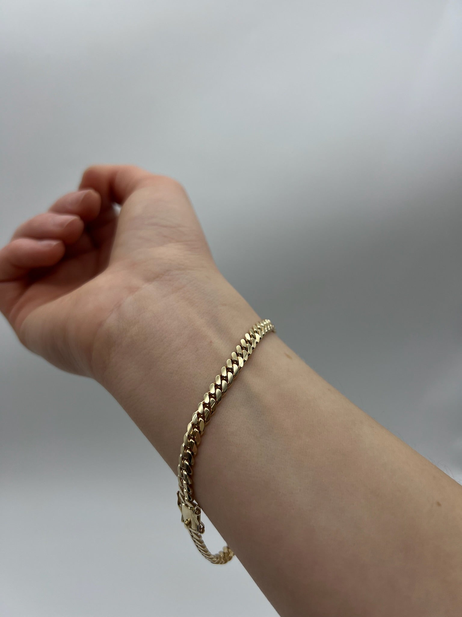 Bransoletka Cuban Link 4mm