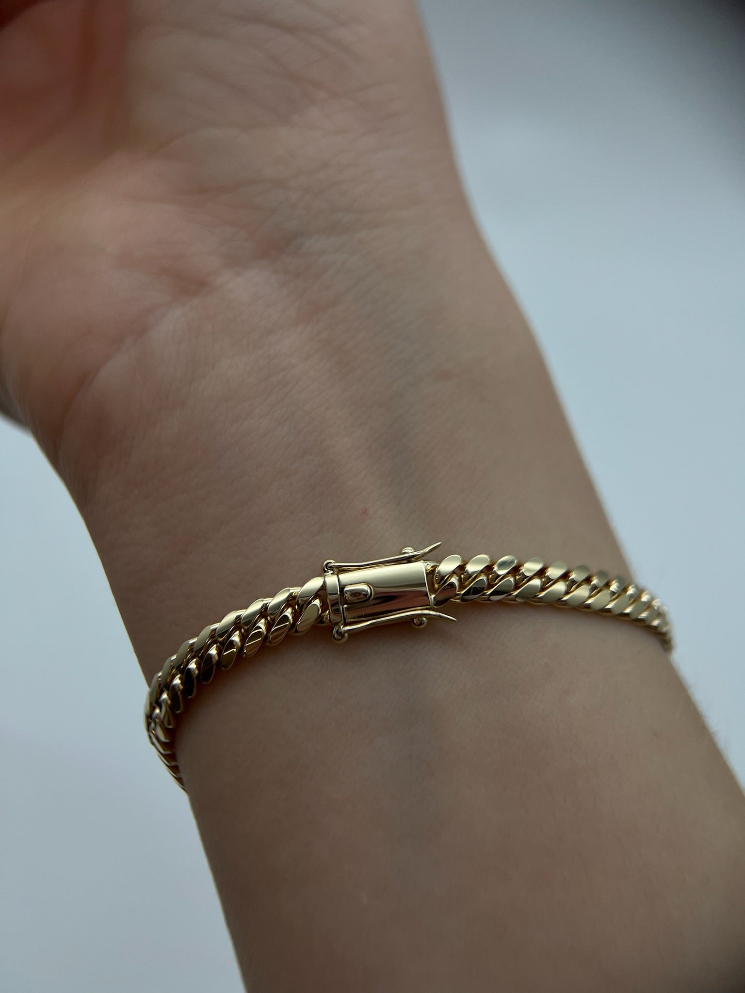 Bransoletka Cuban Link 4mm