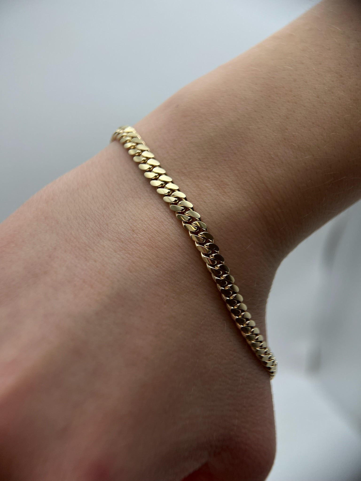 Bransoletka Cuban Link 4mm