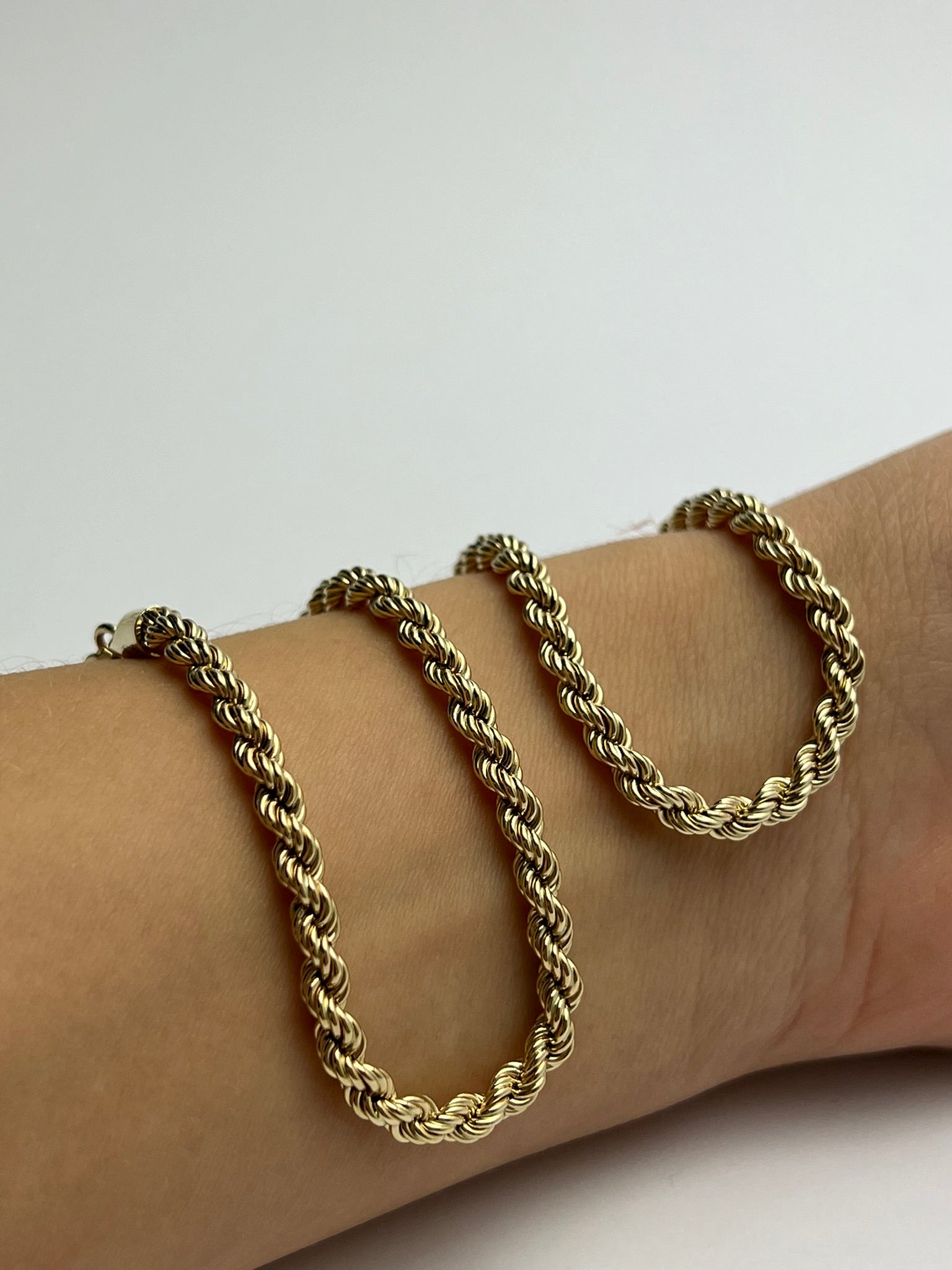 Naszyjnik Rope Chain 4mm