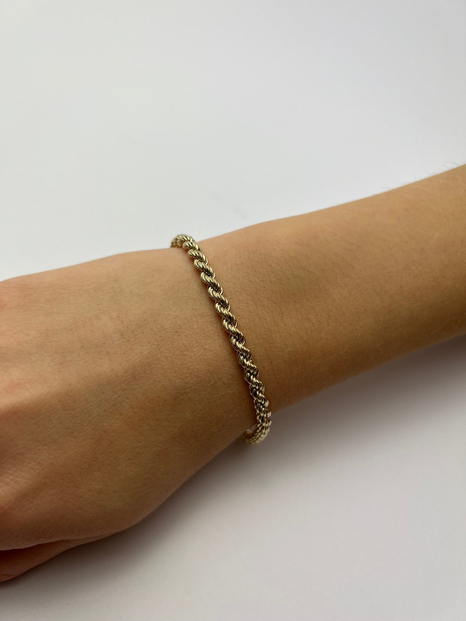 Bransoleta Rope chain 4mm