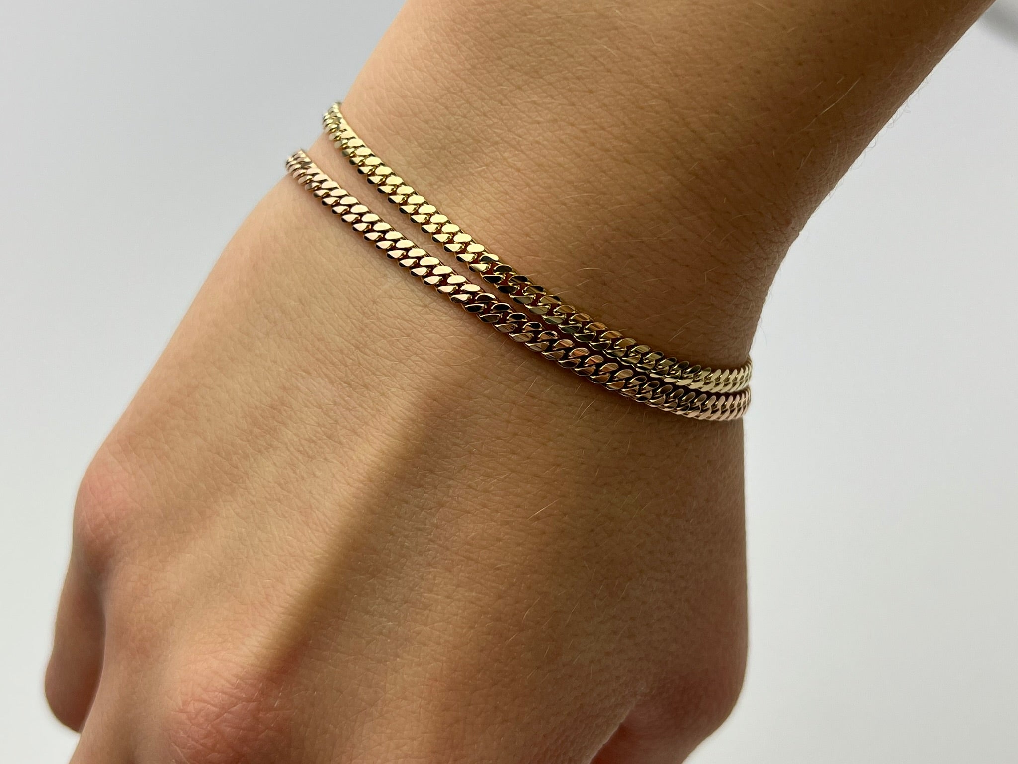 Bransoletka Cuban Link 3mm
