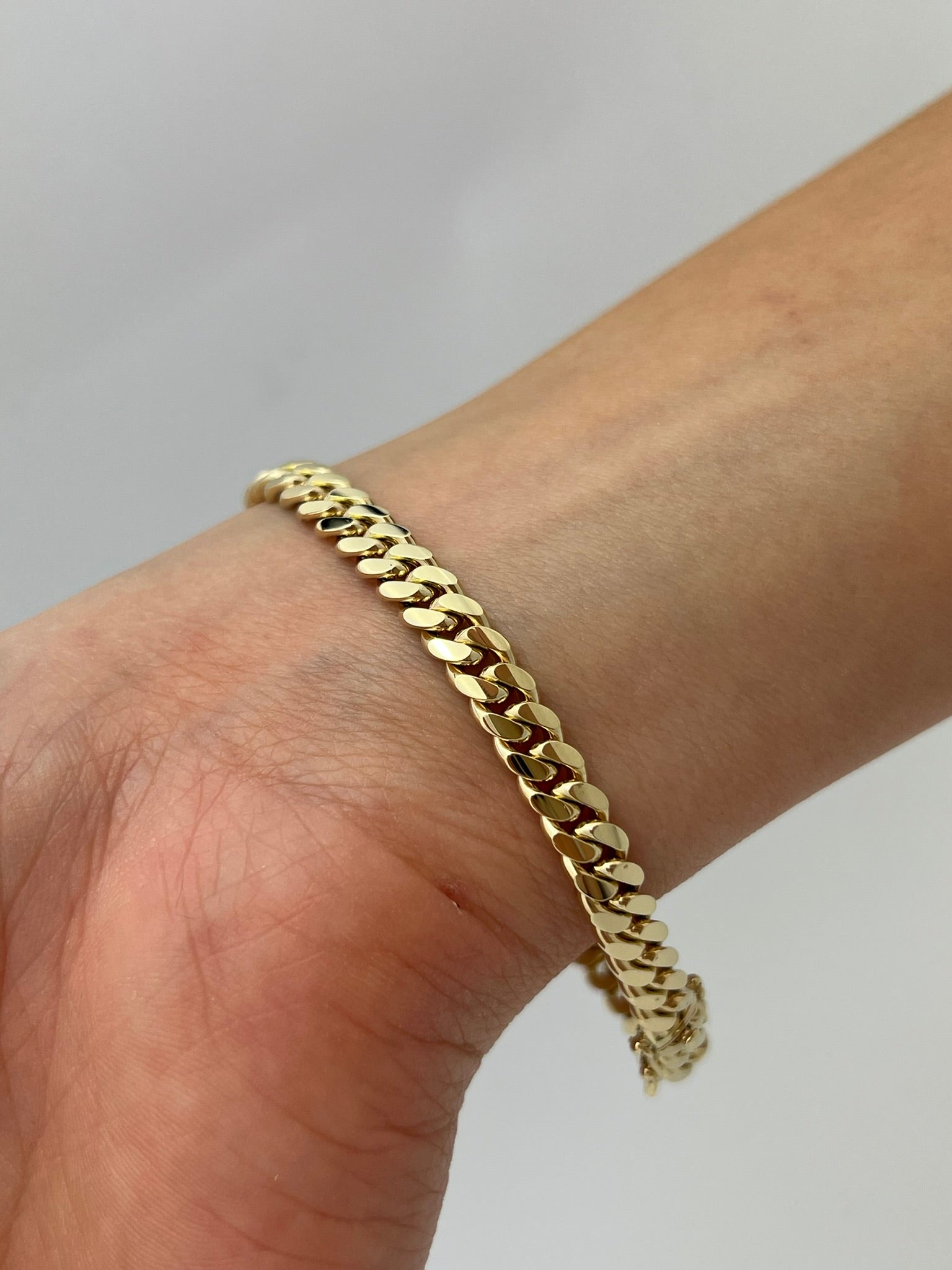 Bransoletka Cuban Link 6mm