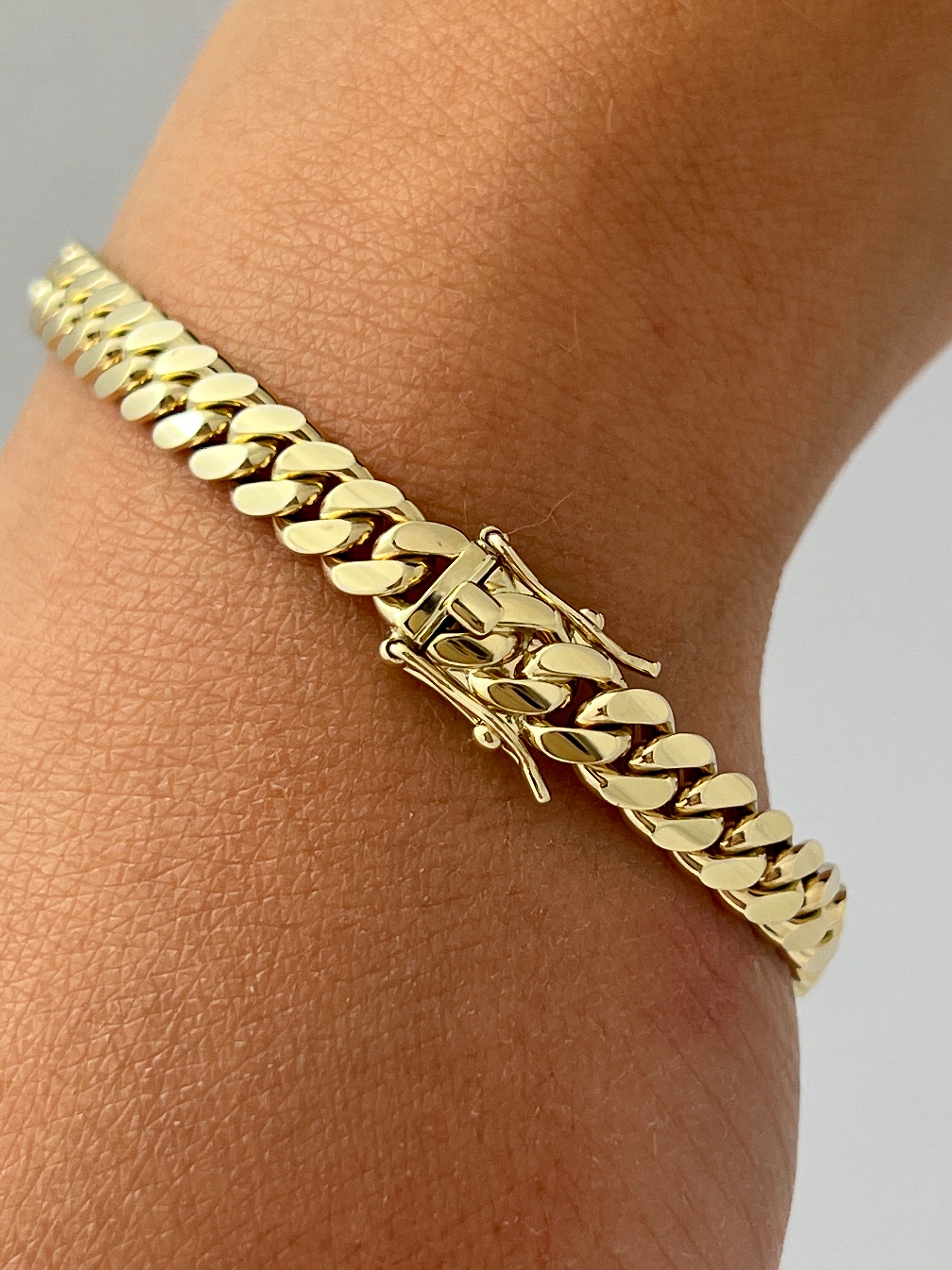 Bransoletka Cuban Link 6mm