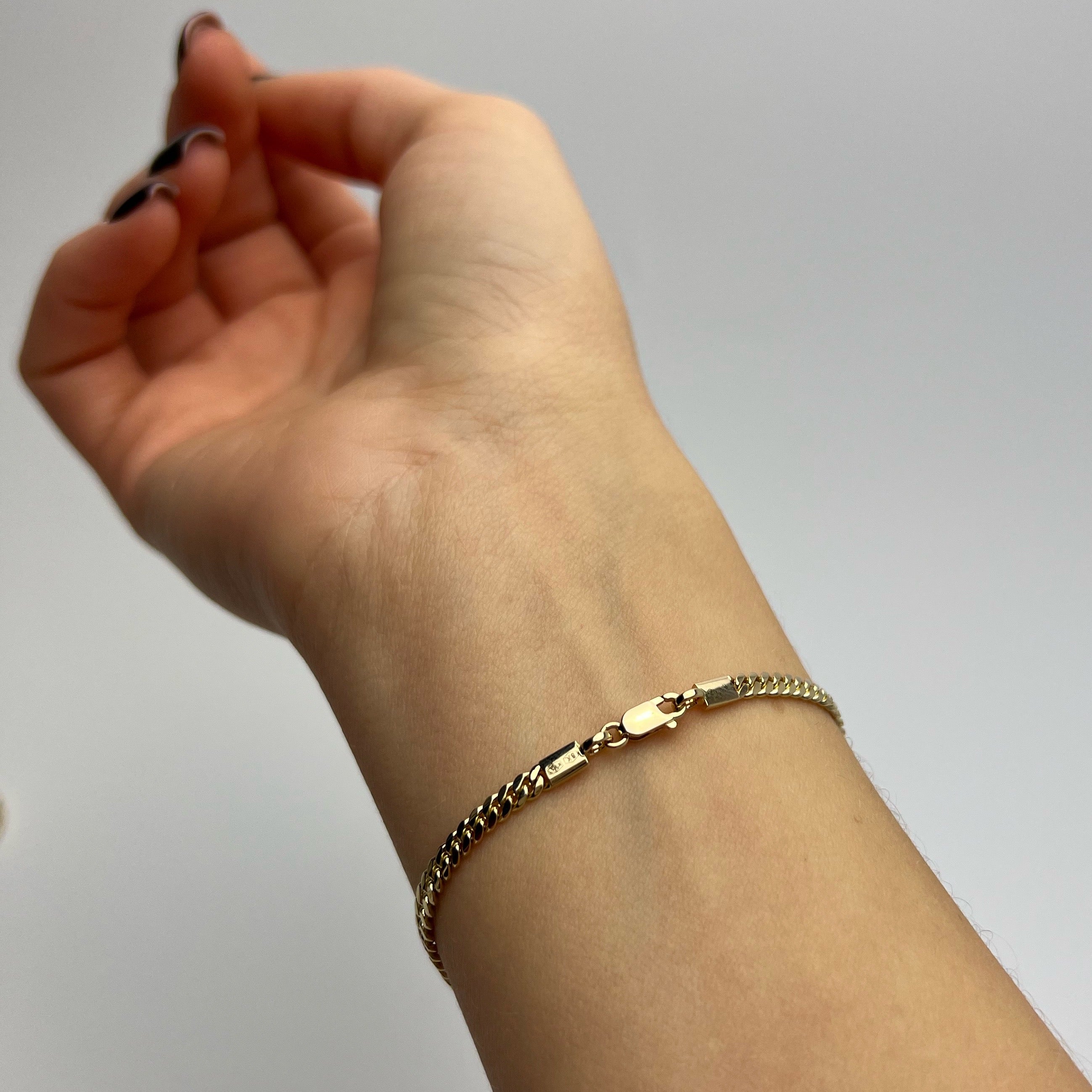 Bransoletka Cuban Link 3mm